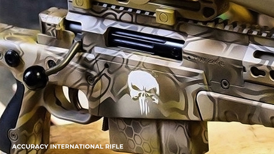 accuracy international rifle laser engraving